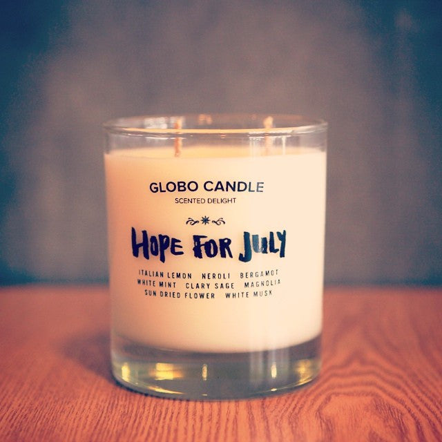 Scented Candle "Hope For July"